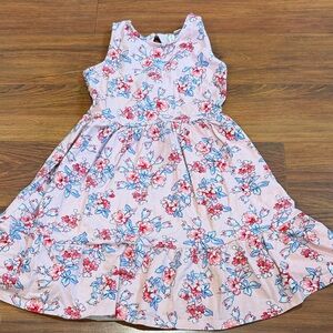 Janie and Jack Pink Floral Kids Dress